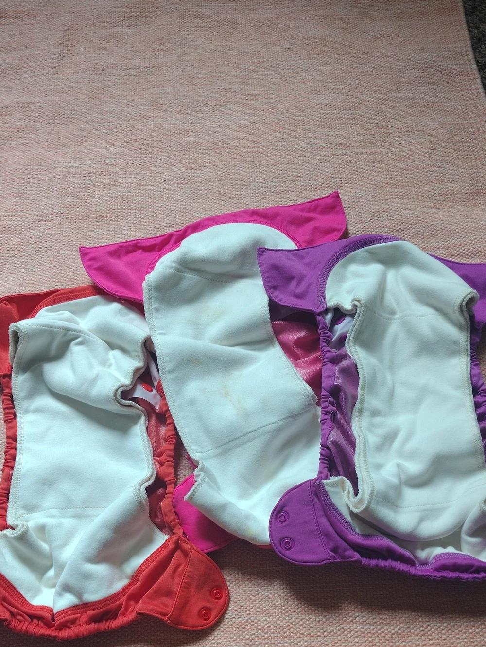 Made In USA - BumGenius Three-Pack Diaper Covers  WITH ORGANIC COTTON LINING